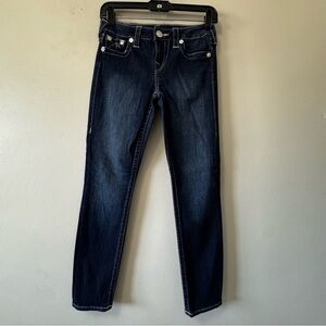 True Religion Women's Midnight Blue Skinny Jeans